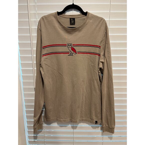OVO Octobers Very Own Owl Long Sleeve TShirt - Size L - Picture 1 of 4